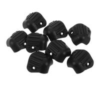 MINAOLULUS 8pcs Speaker Corner Protector Plastic Black Cabinet Edge Protectors for Chassis and Furniture, Enhanced Protection, Storage and Rehearsals