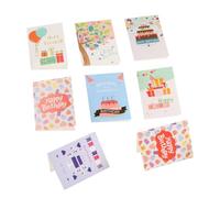MINAOLULUS 96pcs Paper Greeting Cards for Graduation Period and Birthday with Write Wishes and Regards, Holiday Card for Anniversary and Mother's Day Celebration
