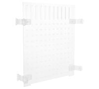 MINAOLULUS Acrylic Easy to Splice with Suction Cups Fish Tank Divider Board Isolation Panel with Good Water Permeability for Aquarium Breeding for Fish Tank Separation