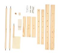 MINAOLULUS Adjustable Cross Stitch Rack Solid Pine Wood Frame, Cross Stitch Holder Stand for Embroidery and Needlework, Portable Lap Frame Suitable for Sewing DIY Projects