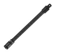 MINAOLULUS Articulating Socket Extension 1/2 Inch Drive 250mm Steel Bar Suitable for Hand and Power Tools with Flexible Shaft