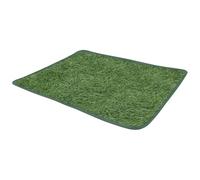 MINAOLULUS Artificial Grass Puppy Pee Pad Mat, Washable Pe Tpr Realistic Turf Surface, Green 18x14 Inch, for Puppies and Pets, Home and Patio Use