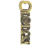 MINAOLULUS Automatic Beer Bottle Opener with Thickened Heavy Duty Metal Design Chic Creative Shape for Camping and Bars Vintage Style Party Beer Opener