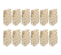 MINAOLULUS Bee Paper Goodie Bags 12Pcs Multi-Function Wrapping Bags for School Social Skills Teaching and Party Treats
