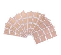 MINAOLULUS Bible Index Tabs Leather Set with 66 Rose Gold Pre-Printed and 14 Blank Labels for Bible Study and Journaling Supplies Sturdy Page Markers for Women’s Study and Reading