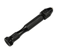 MINAOLULUS Black for Efficient and Accurate Drilling Precision Pin Vise Hand Drill Made of Aluminium Alloy Suitable for Models and Hobby Use