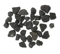MINAOLULUS Black Volcanic Lava Rock Incense Stone 500g Pack 2-3cm Natural Fish Tank Decor Aquarium Aroma Stone Flowerpot Decorative Rock for Aquatic Plants