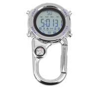 MINAOLULUS Blue Climbing Accessory Pocket Watch Zinc Alloy and Stainless Steel Material with Glow the Dark Feature Accurate Timekeeping, for Hiking and Camping Outdoors
