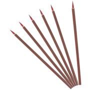 MINAOLULUS Calligraphy Brush Pen and Traditional Painting Brush 6Pcs Set, Portable for Acrylic Painting and Beginner Writing, Fine Detail and Outline Tool for Chinese Calligraphy and Art