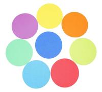 MINAOLULUS Carpet Spot Markers 36Pcs Colorful 4 Inch Circles Nylon for Student Training and Competition Use