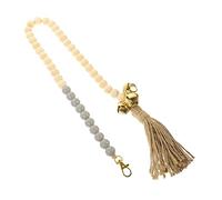 MINAOLULUS Dog Door Bell Pendant Wooden Beaded Dog Training Bell Hanging Rope for Easy Use and Lightweight for Pet Doorbell Training and Home Decor