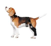 MINAOLULUS Dog Leg Brace and Knee Protector for Injured Dogs, Black Xl Size, Puppy Post Surgery Sleeve for Foreleg Injury Recovery