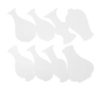 MINAOLULUS Drawing Stencils Set 16Pcs Flower Vase Thick Paper Templates for Boys and Craft, Painting, Coloring and Cultural Decoration