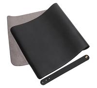 MINAOLULUS Guitar Neck Support Pillow, String Instrument Care Mat for Maintenance and Repair, Black Neck Rest Pad for Guitar and Ukulele Preservation