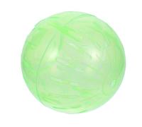 MINAOLULUS Hamster Exercise Ball 12cm Diameter Green Plastic Running for Small Animals Interactive Fitness Rolling Ball for Hamsters and Dwarf Pets