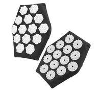 MINAOLULUS Hand Held Massager 2pcs Manual Massage Gloves for Back Shoulder Joint Flower Shaped Cloth Sponge Mitts