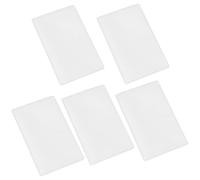 MINAOLULUS Hard Plastic Card Holders for Wallet and Everyday Use with Ultra-thin Design 5pcs Pvc Credit Card Protectors