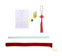 MINAOLULUS Imitation Jade Flute Key Traditional Chinese Dizi for Beginners Plastic Material Chinese Traditional Instrument for Learning Entertainment and Holiday Events