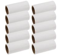 MINAOLULUS Lint Roller Refills 10Pcs 600-Sheet Extra Adhesive Sticky Sheets for Pet Hair Removal on Clothes Carpet and Floors Suitable for Cats and Dogs