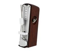 MINAOLULUS Mechanical Metronome for Music Instruments, Precise Tempo Pacer with Red Wood Finish, Universal Practice Metronome for Guitar, Piano, Violin, and Drum Training