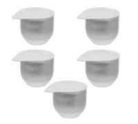 MINAOLULUS Melting Crucible Nickel with Lid 30ml 5pcs Alkalis Resistant Refining Tool for Chemical Industry and Laboratories