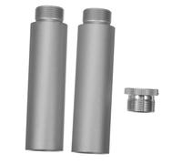 MINAOLULUS Microphone Stand Extension Rod Set 5/8" to 3/8" Adapter with Dual Tf10130-b and Single Tf10104-b Tubes for Live Streaming and Stage Use