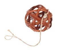 MINAOLULUS Natural Willow Grass Balls Rabbit Chew with Teeth Grinding Molar Balls for Small Animals - Bunny Enrichment Treats for Guinea Pigs, Hamsters, Chinchillas, and Parrots