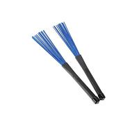 MINAOLULUS Pair Nylon Drum Brushes Snare Drum Beaters Brush Comfortable to Touch Fashionable Professional Design Suitable for Music Playing Rock Jazz Percussion Musicians