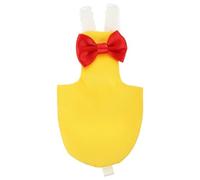 MINAOLULUS Parrot Diaper Flight Suit Clothes for Small Birds with Bright Yellow Liner Bird Clothing Protector for Cockatiels Conures and Parakeets