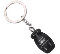 MINAOLULUS Pet Urn Keychain Mini Memorial Ashes Container Metal Ash Pendant Bag Hanging Ornament Keepsake in Black