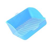 MINAOLULUS Plastic Bunny Toilet Litter Box for Guinea Pig and Chinchilla Odor Control and Rectangular Shape, Suitable for Living Rooms and Gardens, Pet Toilet Training Litter Tray