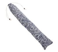 MINAOLULUS Portable Drumstick Storage Bag for Drummers with Multifunctional Design, Blue Cloth Material, Organising Drumsticks and Brushes, Minimalist Style Suitable for Percussionists
