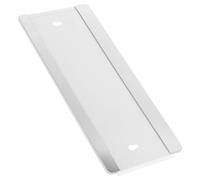 MINAOLULUS Privacy Door Sign Stainless Steel Sliding Office Nameplate with Self Adhesive Backing and Quick Slide Mechanism for Employee and Visitor Areas