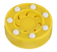 MINAOLULUS Professional Roller Hockey Game Puck Increased Stability High Density Pp Material for Outdoor and Court Use Suitable for Teams and Clubs Training