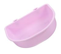 MINAOLULUS Puppy Feeding Bowl Pet Bowls Cat Hanging Detachable Plastic for Home Use Compatible with Crates and Carriers