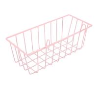 MINAOLULUS Rabbit Hay Feeder Compact Metal Hanging Rack for Caged Small Animals, Convenient Bunny and Guinea Pig Feeder Easy Storage, Pink 23.5Cm × 10Cm