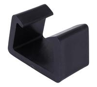 MINAOLULUS Rattan Furniture Clips Sofa Connector Clips 4pcs Black Plastic with Simple Shape Creative Multi-Function Table Clamp Leaving No Trace for Sofa and Furniture Chair for Home