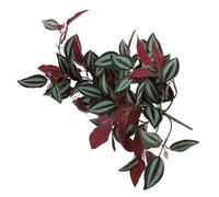 MINAOLULUS Red Artificial Rattan Wall Hanging Decor Pendant for Living Room, Imitation Rattan Artificial Hanging Greenery for Wedding and Home Decoration