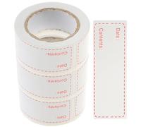 MINAOLULUS Removable Food Labels Stickers Coated Paper Adhesive Kitchen Stickers 3 Rolls Easy to Use for Food Containers for Restaurant and Housewarming Storage Organisation
