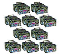 MINAOLULUS Retro Cassette Tape Candy Box Paper Material with Handle 24pcs for Convenient Transport and Single Handed Operation with 80s Hip Hop for Music Festivals and Themed Gatherings