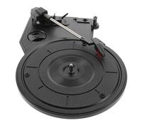 MINAOLULUS Retro Vinyl Record Player Movement with Wear-resistant Plastic Mechanism and Easy-to-use Phonograph Needle, Classic Black Design for Home Decor and Music Lovers