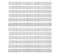 MINAOLULUS Reusable Adhesive Putty Sticky Tack for Wall Decor and Picture Hanging, White Non-damaging Crafting Mounting Putty, 192 Pieces (2 Bags) for Home, Office, and School Use