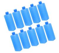 MINAOLULUS Reusable Ice Packs Providing Cool Relief 10pcs Portable for Air Cooler Pe Material, Small Freezer Blocks for Summer Use at Home or Outdoor Adventures