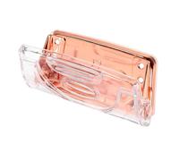 MINAOLULUS Rose Gold Multi-function Office Paper Puncher, Portable Handheld Card Puncher for Home and Office Supplies