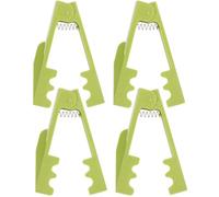 MINAOLULUS Rose Thorn and Leaf Removal Tools 4Pcs Garden Pruner Set for Flower Art Classes and Home Furnishing in Green