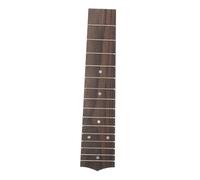MINAOLULUS Rosewood Ukulele Fingerboard Replacement 21-inch 15-fret Acoustic String Instrument Parts for Ukulele Fretboard Restoration