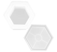 MINAOLULUS Silicone Pot Mold Epoxy Flowerpot Mold Hexagonal Shape Easy to Release Easy to Demold Planter for Personal Use and Making Special