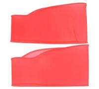 MINAOLULUS Silicone Soccer Lace Bands Lightweight Comfort and Minimizing Friction for Adults 1 Pair Elastic Soccer Shoe Lace Covers for Cleated Shoes for Running Turf