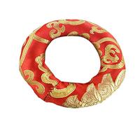 MINAOLULUS Singing Bowl Pad for Artists Practical Cotton Cloth Cushion with Fine Workmanship and Beautiful Appearance Fix Singing Bowl Sound Mat for Meditation and Prayer Random Color