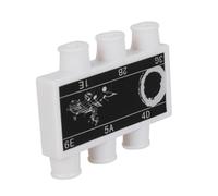 MINAOLULUS Six-Hole Portable Guitar Tuner Acoustic Instrument Tuning Tool Simple Structure for-The-Go Guitar Tuning Random Color